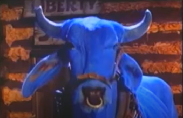 Paul Bunyan's Babe the Blue Ox in Disney's Tall Tale (1995)